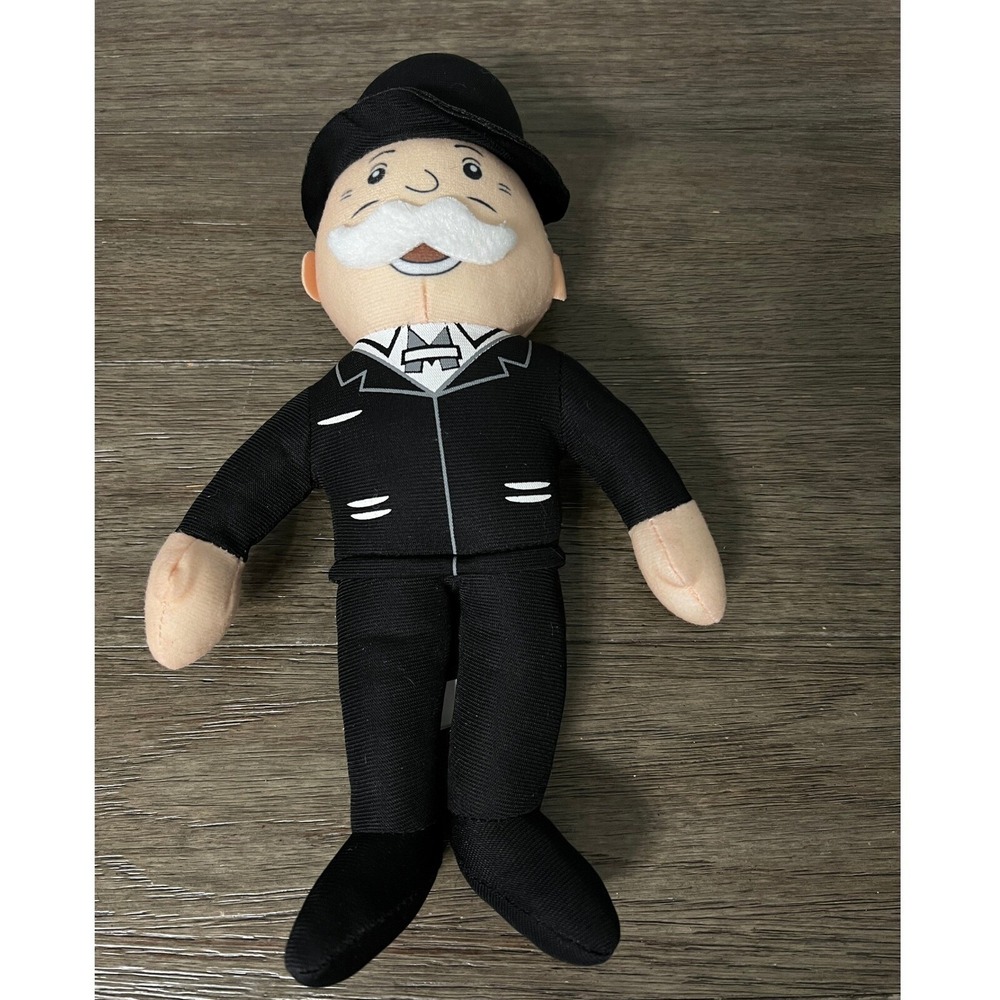 Monopoly Plush Doll Mr. Monopoly Collectible Stuffed Toy Kids‎ Gift